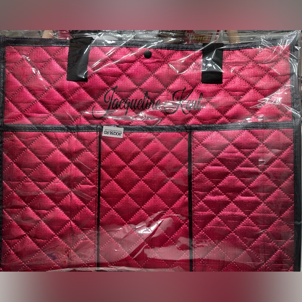 Jacqueline Kent Res Tote Bag with pockets!! BRAND NEW!!